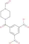 4-((3,5-dinitrophenyl)carbonyl)piperazinecarbaldehyde