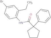 N-(4-bromo-2-ethylphenyl)-1-phenylcyclopentane-1-carboxamide