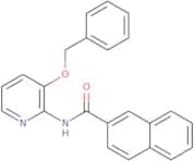 2-naphthyl-N-(3-(phenylmethoxy)(2-pyridyl))formamide