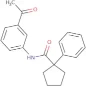 N-(3-acetylphenyl)-1-phenylcyclopentane-1-carboxamide