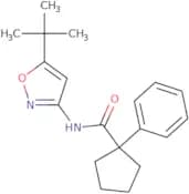 N-(5-tert-butyl-1,2-oxazol-3-yl)-1-phenylcyclopentane-1-carboxamide