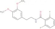 (2,6-difluorophenyl)-N-(2-(3,4-dimethoxyphenyl)ethyl)formamide