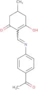 2-(((4-acetylphenyl)amino)methylene)-5-methylcyclohexane-1,3-dione