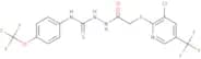 1-(2-(3-chloro-5-(trifluoromethyl)(2-pyridylthio))acetyl)-4-(4-(trifluoromethoxy)phenyl)thiosemica…