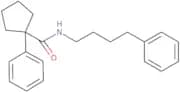 1-phenyl-N-(4-phenylbutyl)cyclopentane-1-carboxamide