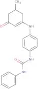 N-(4-((5-methyl-3-oxocyclohex-1-enyl)amino)phenyl)(phenylamino)formamide