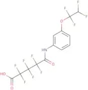 2,2,3,3,4,4-hexafluoro-4-(N-(3-(1,1,2,2-tetrafluoroethoxy)phenyl)carbamoyl)butanoic acid