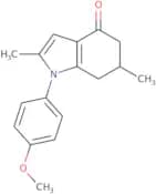 1-(4-methoxyphenyl)-2,6-dimethyl-5,6,7-trihydroindol-4-one
