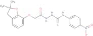1-(2-(2,2-dimethyl(3-oxaindan-4-yloxy))acetyl)-4-(4-nitrophenyl)thiosemicarbazide