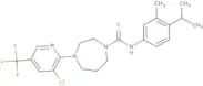 (4-(3-chloro-5-(trifluoromethyl)(2-pyridyl))(1,4-diazaperhydroepinyl))((3-methyl-4-(isopropyl)phen…