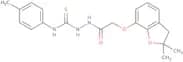 1-(2-(2,2-dimethyl(3-oxaindan-4-yloxy))acetyl)-4-(4-methylphenyl)thiosemicarbazide