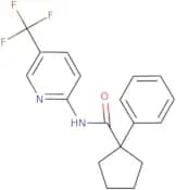 1-phenyl-N-[5-(trifluoromethyl)pyridin-2-yl]cyclopentane-1-carboxamide