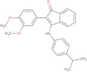 2-(3,4-dimethoxyphenyl)-3-((4-isopropylphenyl)amino)inden-1-one