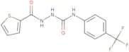 1-(thiophenecarbonyl)-4-(4-trifluoromethylphenyl)semicarbazide