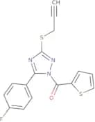 5-(4-fluorophenyl)-3-prop-2-ynylthio(1,2,4-triazolyl) 2-thienyl ketone