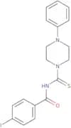 (4-iodophenyl)-N-((4-phenylpiperazinyl)thioxomethyl)formamide