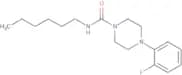 (4-(2-fluorophenyl)piperazinyl)-N-hexylformamide