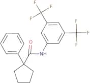 N-[3,5-bis(trifluoromethyl)phenyl]-1-phenylcyclopentane-1-carboxamide