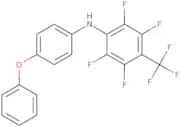 (4-phenoxyphenyl)(2,3,5,6-tetrafluoro-4-(trifluoromethyl)phenyl)amine