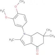 1-(3,4-dimethoxyphenyl)-2,6,6-trimethyl-5,6,7-trihydroindol-4-one