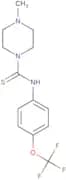 1-(4-methylpiperazinyl)-3-(4-(trifluoromethoxy)phenyl)thiourea