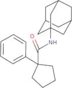 N-(adamantan-1-yl)-1-phenylcyclopentane-1-carboxamide