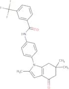 (3-(trifluoromethyl)phenyl)-N-(4-(2,6,6-trimethyl-4-oxo(5,6,7-trihydroindolyl))phenyl)formamide
