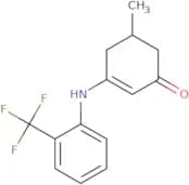 5-methyl-3-((2-(trifluoromethyl)phenyl)amino)cyclohex-2-en-1-one