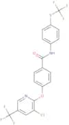 (4-(3-chloro-5-(trifluoromethyl)(2-pyridyloxy))phenyl)-N-(4-(trifluoromethylthio)phenyl)formamide