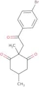 2-(2-(4-bromophenyl)-2-oxoethyl)-2,5-dimethylcyclohexane-1,3-dione