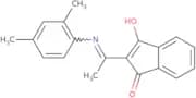 2-(((2,4-dimethylphenyl)amino)ethylidene)indane-1,3-dione