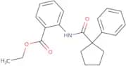 ethyl 2-((phenylcyclopentyl)carbonylamino)benzoate