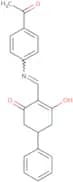 2-(((4-acetylphenyl)amino)methylene)-5-phenylcyclohexane-1,3-dione