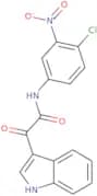 N-(4-chloro-3-nitrophenyl)-2-indol-3-yl-2-oxoethanamide