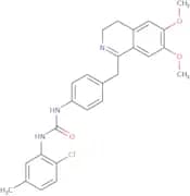 1-(4-((6,7-dimethoxy(3,4-dihydroisoquinolyl))methyl)phenyl)-3-(2-chloro-5-methylphenyl)urea