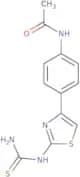 N-(4-(4-((aminothioxomethyl)amino)-3,5-thiazolyl)phenyl)ethanamide