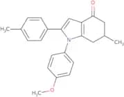 1-(4-methoxyphenyl)-6-methyl-2-(4-methylphenyl)-5,6,7-trihydroindol-4-one