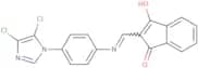 2-(((4-(4,5-dichloroimidazolyl)phenyl)amino)methylene)indane-1,3-dione