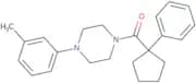 4-(3-methylphenyl)piperazinyl phenylcyclopentyl ketone