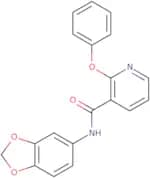 N-benzo[3,4-d]1,3-dioxolen-5-yl(2-phenoxy(3-pyridyl))formamide