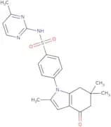 2,6,6-trimethyl-1-(4-(((4-methylpyrimidin-2-yl)amino)sulfonyl)phenyl)-5,6,7-trihydroindol-4-one