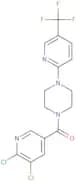 5,6-dichloro(3-pyridyl) 4-(5-(trifluoromethyl)(2-pyridyl))piperazinyl ketone
