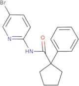 N-(5-bromo(2-pyridyl))(phenylcyclopentyl)formamide