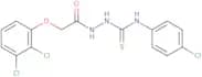 2-(2,3-dichlorophenoxy)-N-((((4-chlorophenyl)amino)thioxomethyl)amino)ethanamide