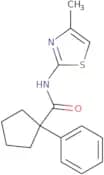 N-(4-methyl(2,5-thiazolyl))(phenylcyclopentyl)formamide
