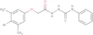 2-(4-bromo-3,5-dimethylphenoxy)-N-(((phenylamino)thioxomethyl)amino)ethanamide
