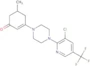 3-(4-(3-chloro-5-(trifluoromethyl)(2-pyridyl))piperazinyl)-5-methylcyclohex-2-en-1-one