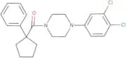 4-(3,4-dichlorophenyl)piperazinyl phenylcyclopentyl ketone