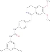 1-(4-((6,7-dimethoxy(3,4-dihydroisoquinolyl))methyl)phenyl)-3-(3,5-dimethylphenyl)urea