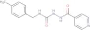 4-((4-methylphenyl)methyl)-1-(4-pyridylcarbonyl)semicarbazide